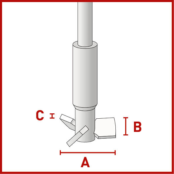 Mini-Propeller-Rührwellen | BOLA