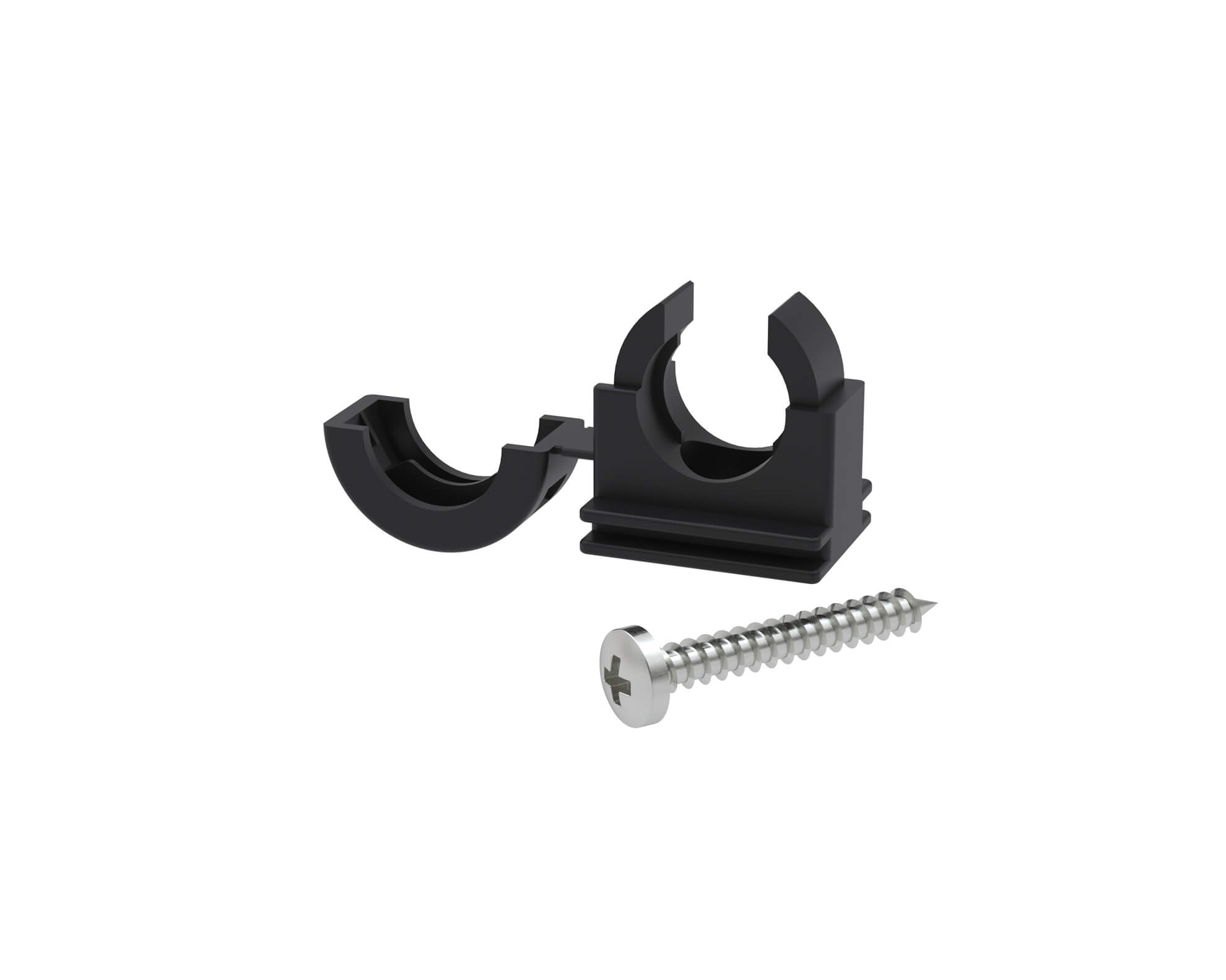 Wandhalterung für Waste Tube Smooth | b.safe