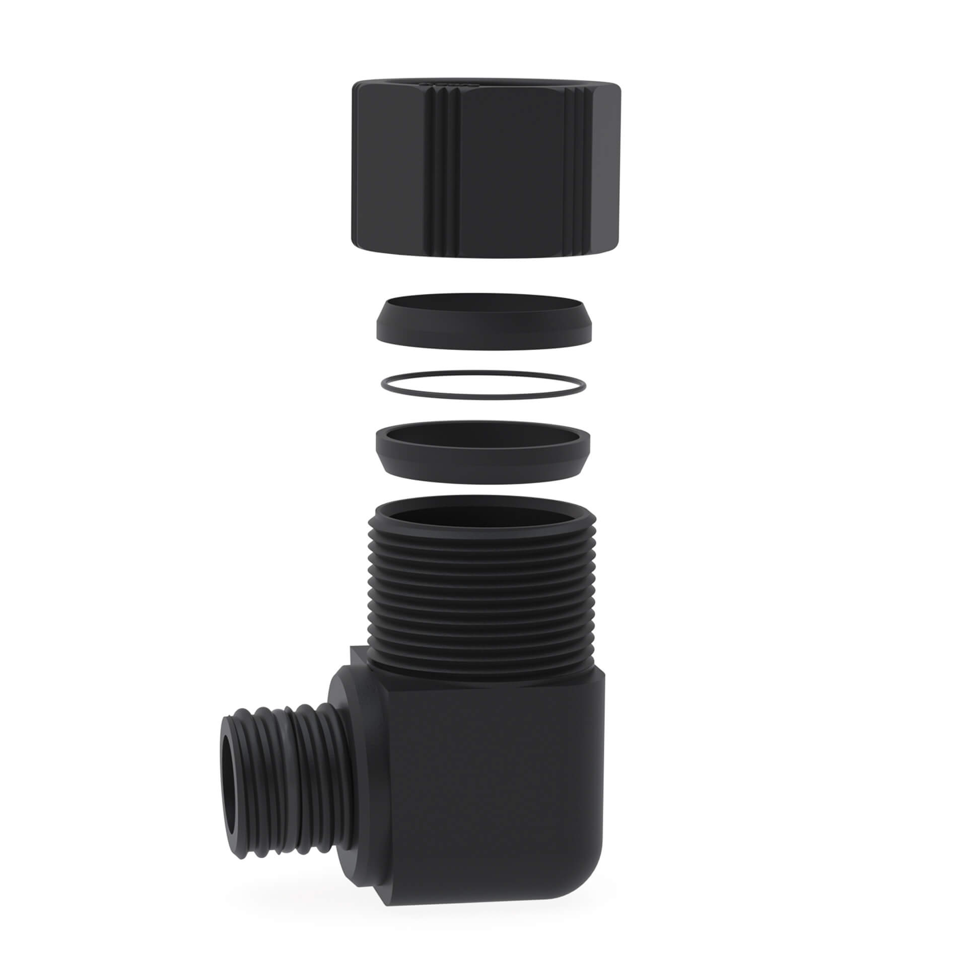 Winkelverbinder für Waste Pipe | b.safe