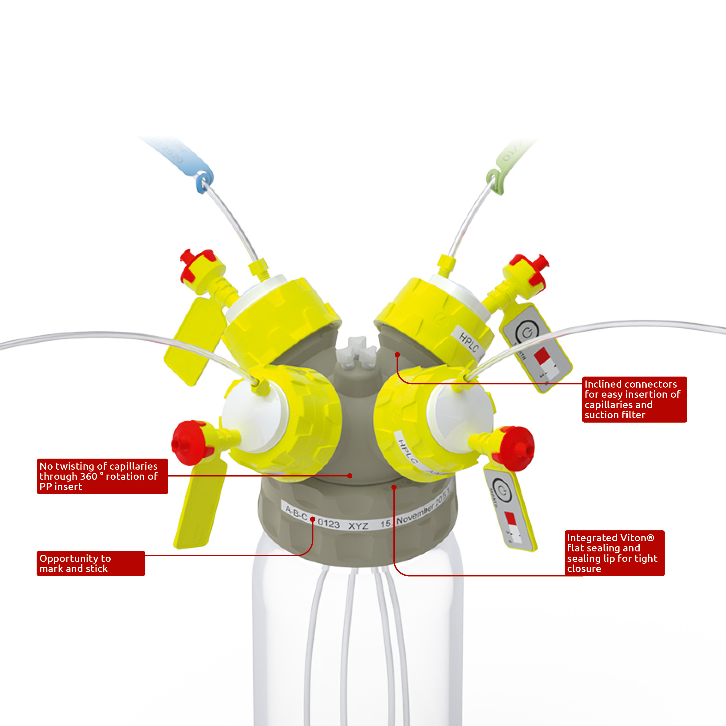 b.safe Distributor for Flushing Bottles - Benefits
