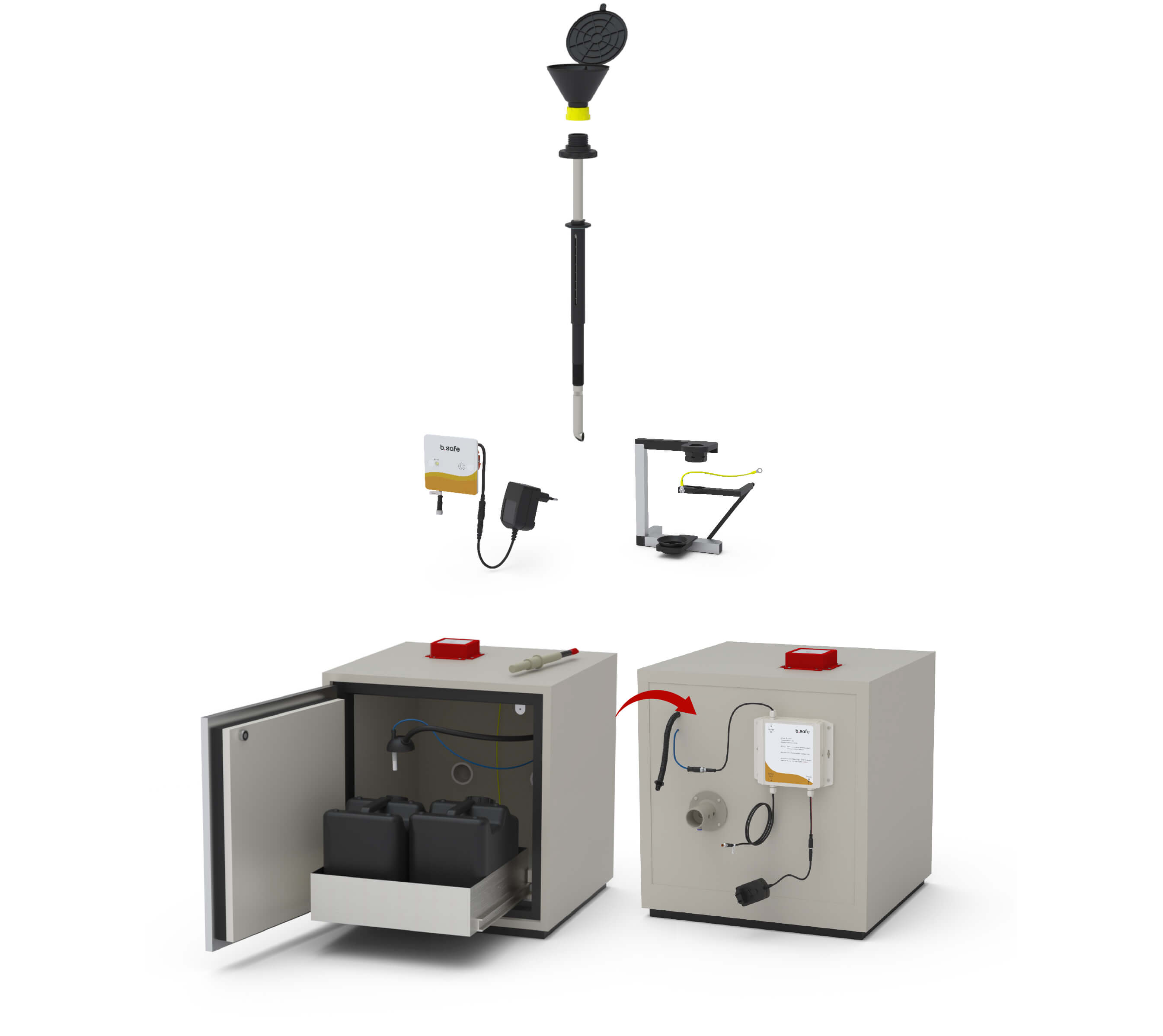 Direct Filling System | b.safe