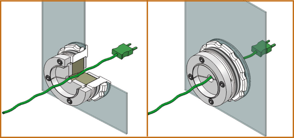 bipolar power cable with SMP plug