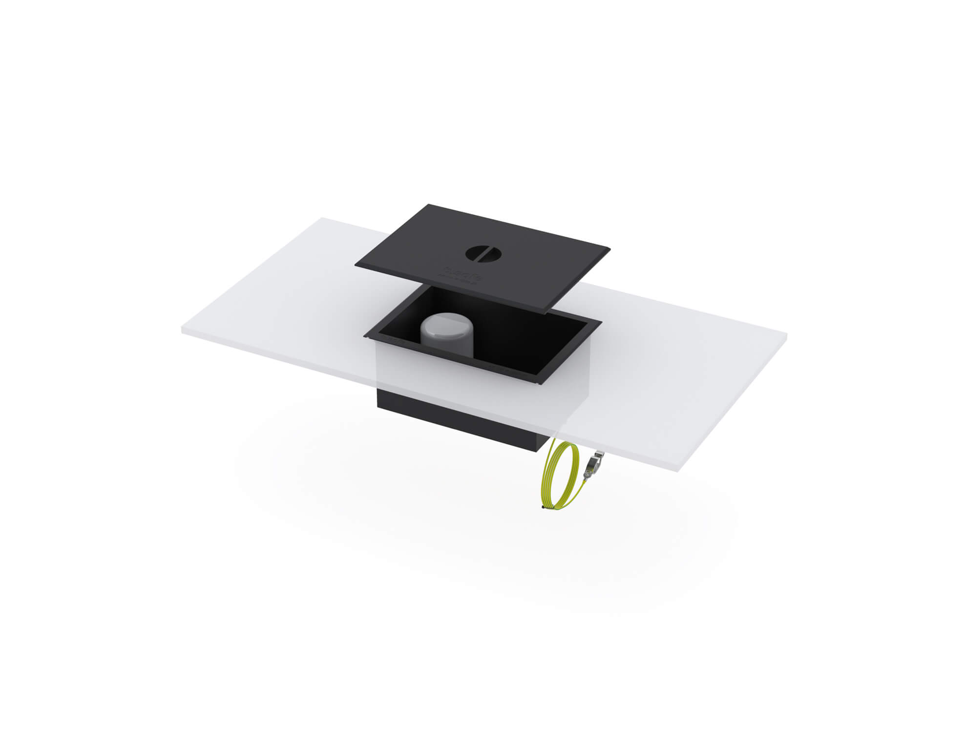 Deckel für Ablaufbecken S | b.safe
