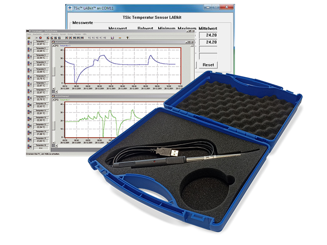 Feuchte-Temperaturfühler mit USB-Interface | SICCO