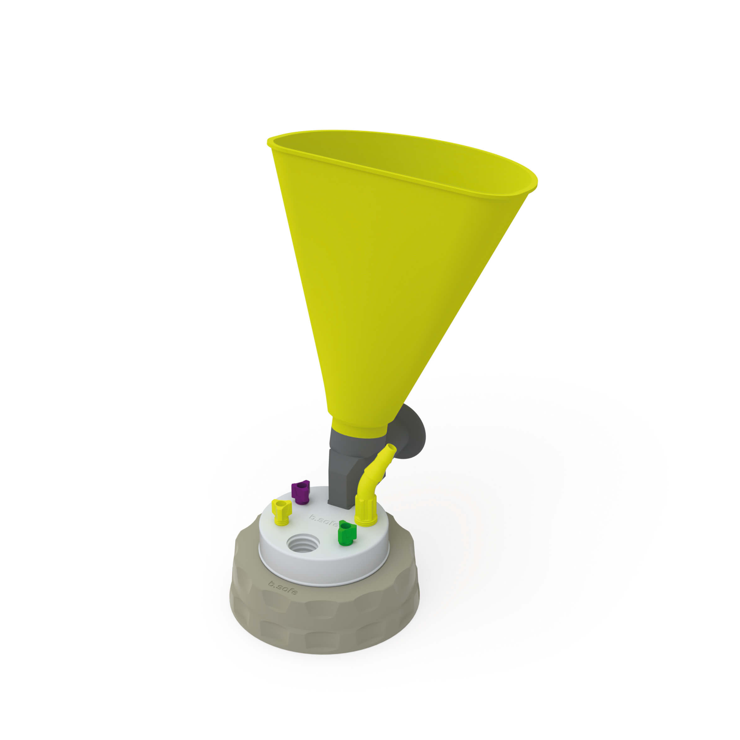 Waste Cap S70 mit Einfülltrichter | b.safe