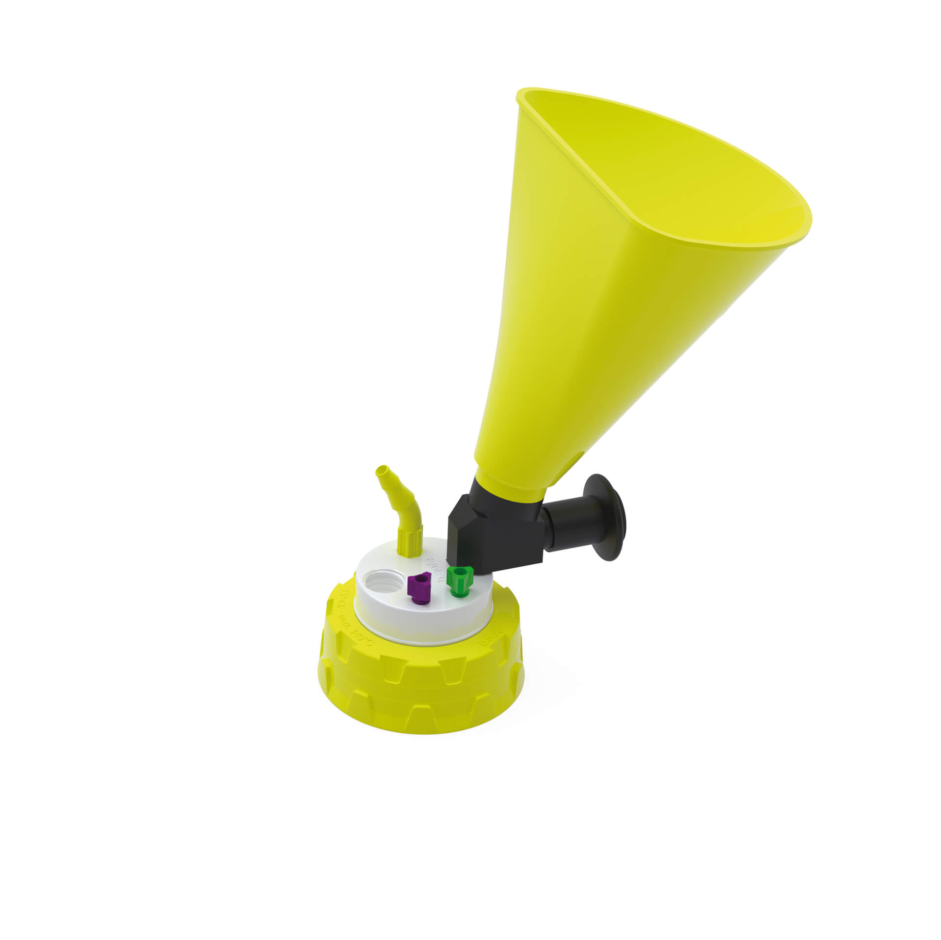 Waste Cap S60 mit Einfülltrichter | b.safe