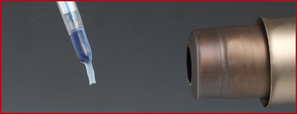 Processing of heat shrinkable PTFE tubing