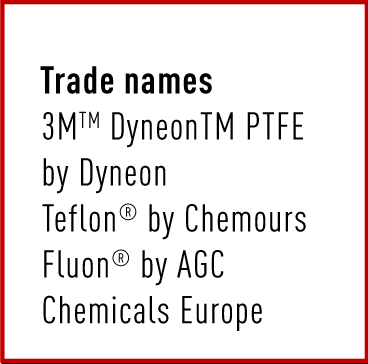 PTFE – Polytetrafluorethylene