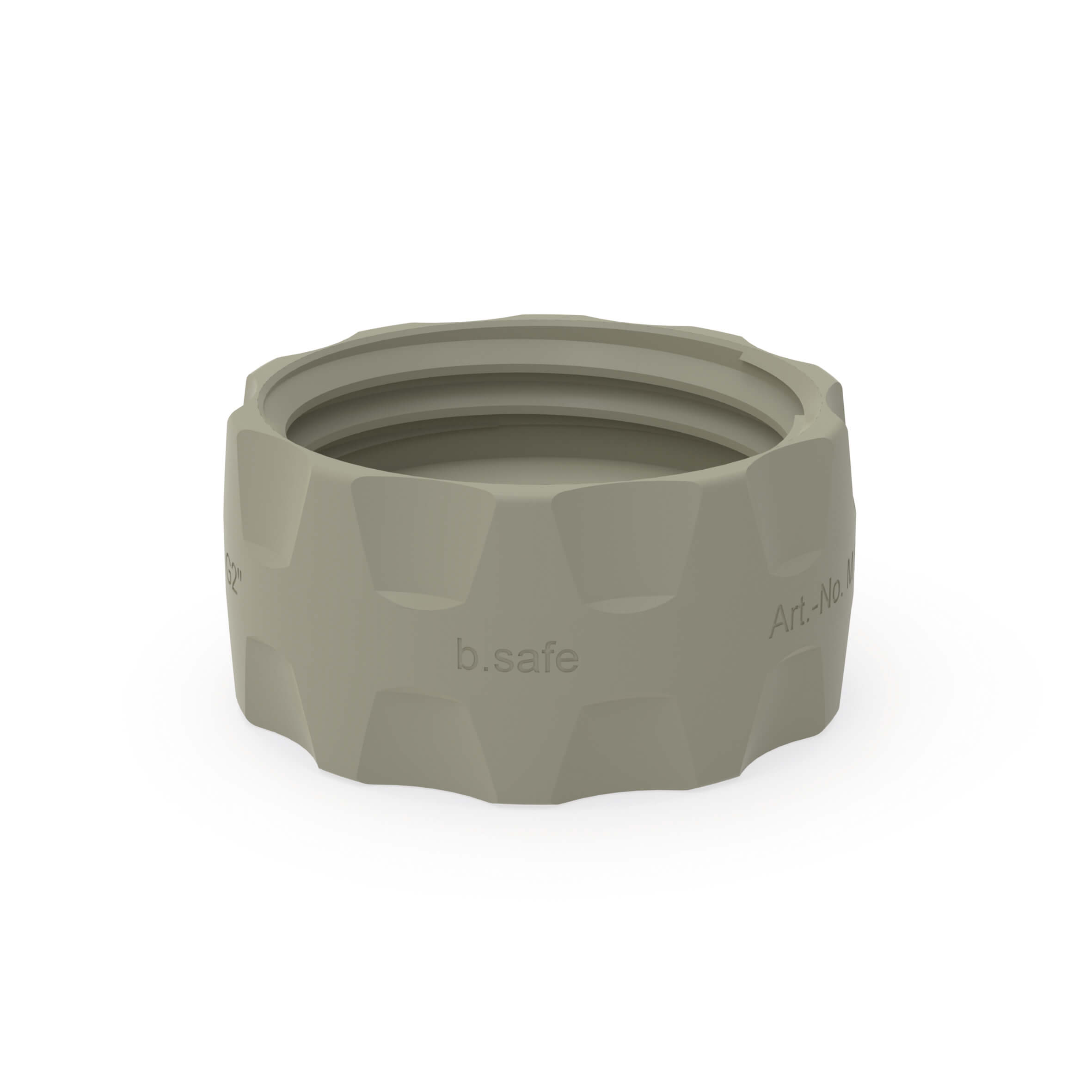 Adapter für Waste Caps mit Fassgewinden | b.safe