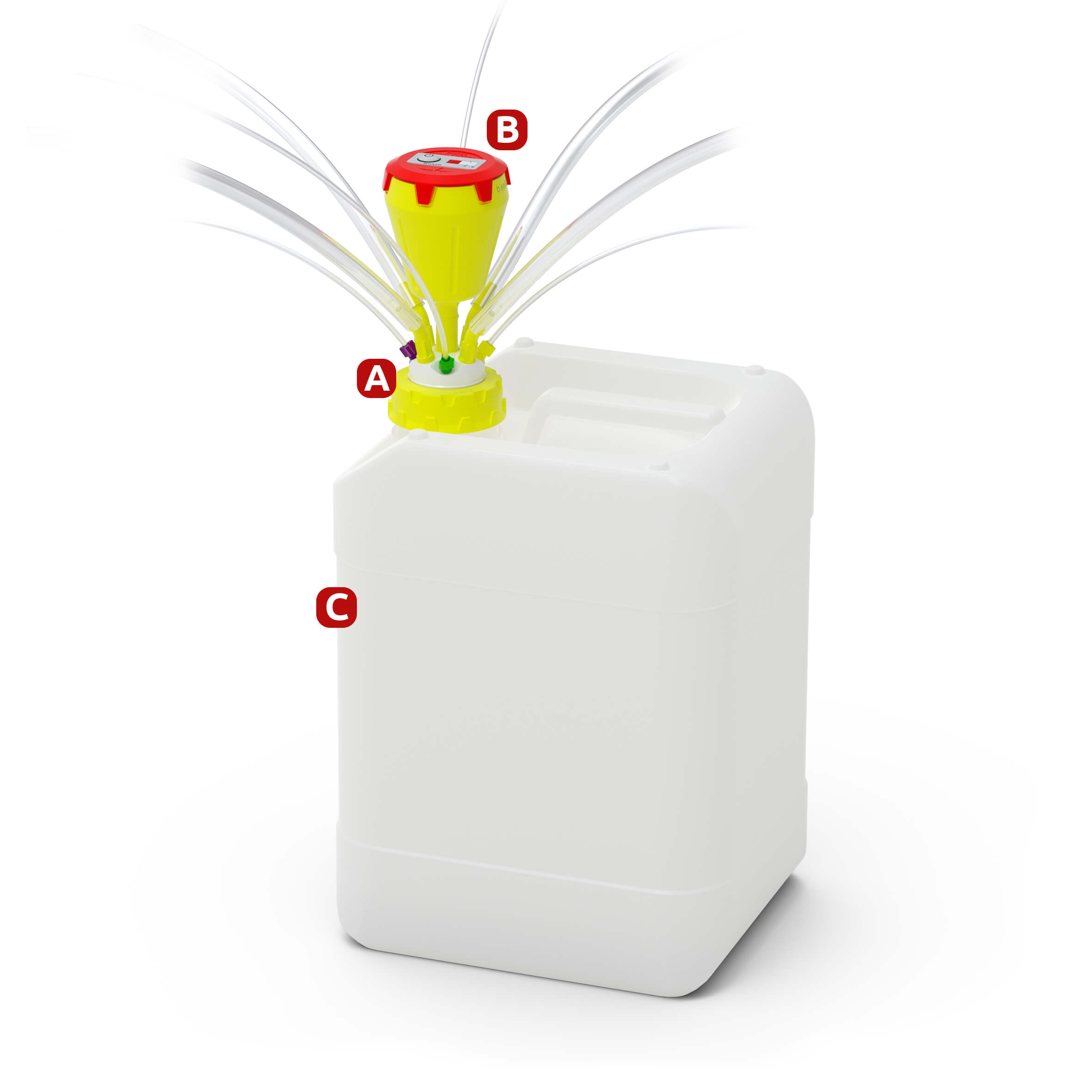 HPLC Starter Set Waste | b.safe