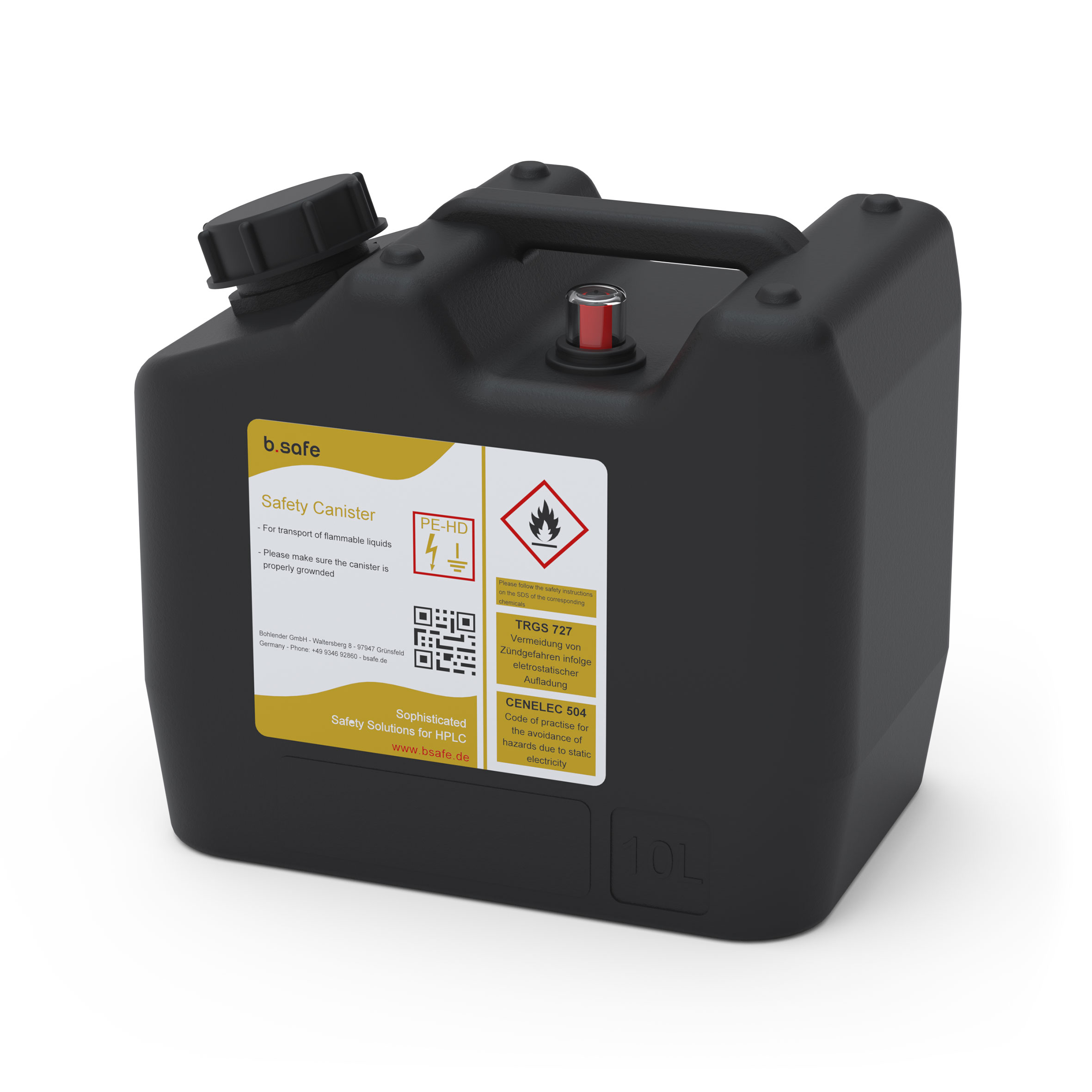 Kanister S60/61 mit Füllstandsanzeige | b.safe