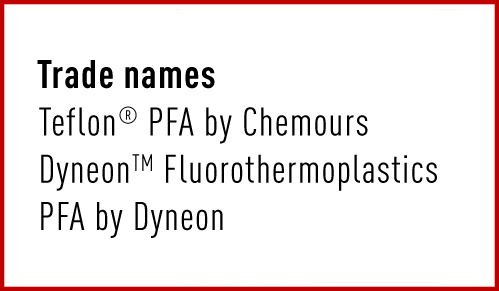 PFA – Perfluoralkoxy Copolymer
